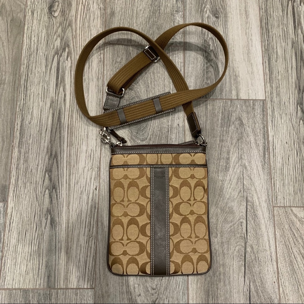 Coach Crossbody Monogram “C” Bag - Authentic